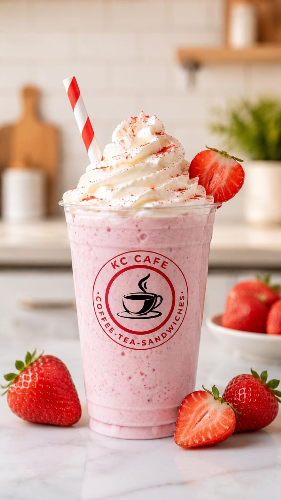 Strawberry Shake in Brooklyn NY