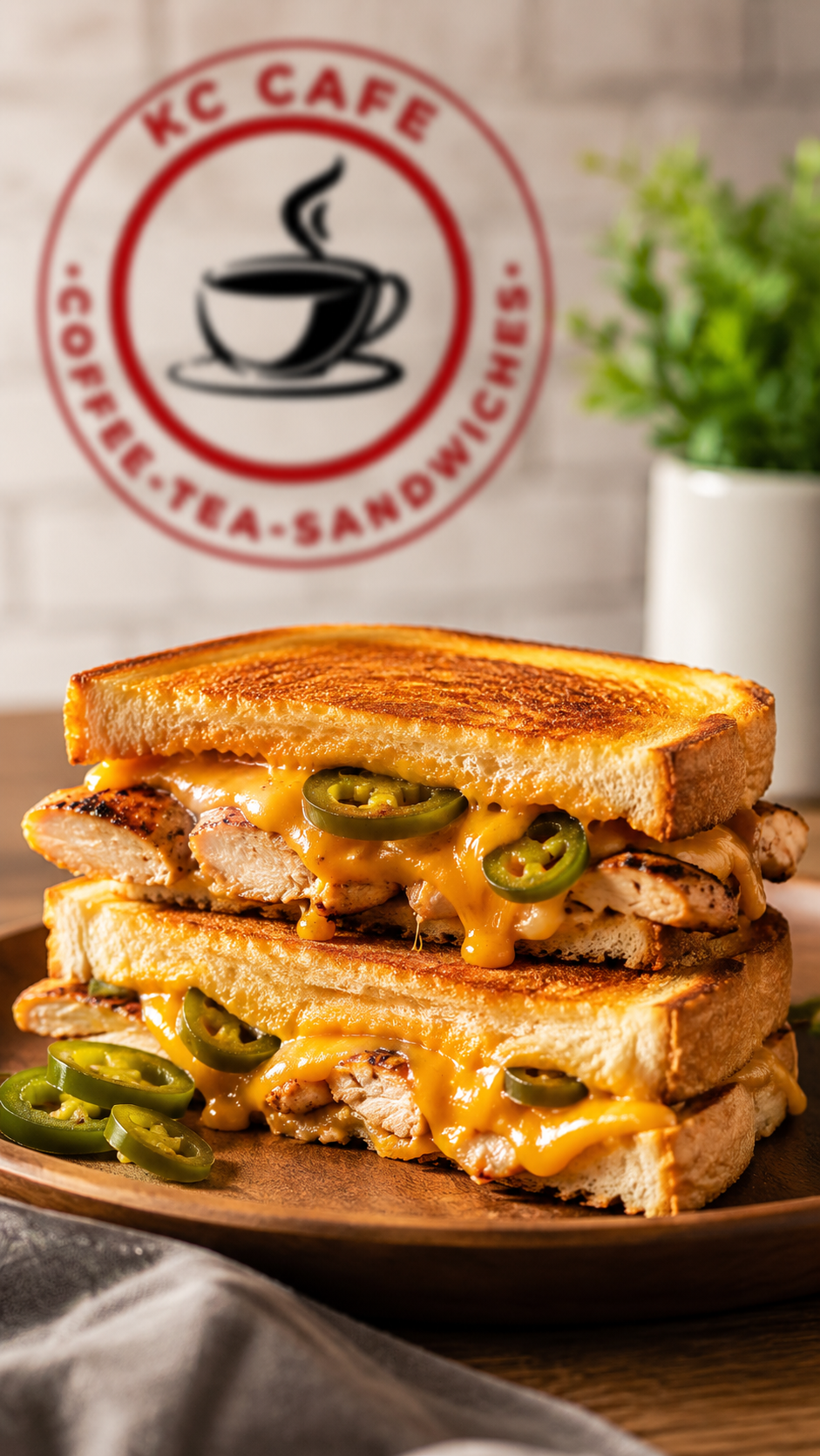 Grilled Cheese Jalapeño Sandwich in Brooklyn NY