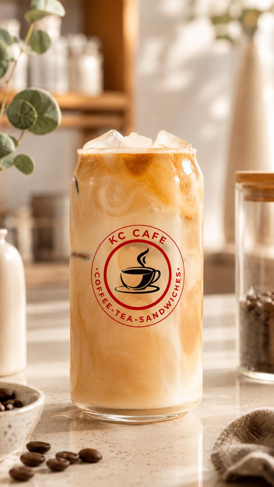 Iced Spanish Latte in Brooklyn NY