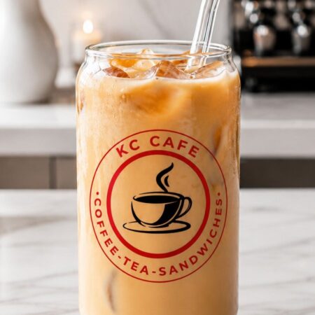 Iced Vanilla Latte in Brooklyn NY